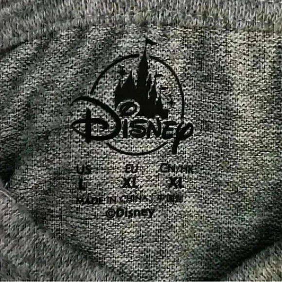 Disney Hoodie Women’s Large Grey Silver Sequined - Picture 6 of 8
